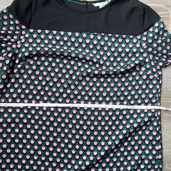 NEW Boden Ursula Geometric Polka Dot Shift Dress - Picture 9 of 10